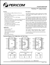 PS381CSE datasheet: Precision, 17V analog switch PS381CSE