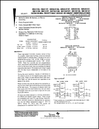 SNJ54197W datasheet:  50/30/100-MHZ PRESETTABLE DECADE OR BINARY COUNTERS/LATCHES SNJ54197W