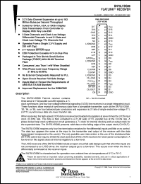 SN75LVDS86DGG datasheet:  FLATLINK(TM) RECEIVER SN75LVDS86DGG