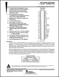 SN75LVDS85DGGR datasheet:  FLATLINK(TM) TRANSMITTER SN75LVDS85DGGR