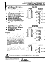 SN65LVDT9637AD datasheet:  HIGH-SPEED DIFFERENTIAL RECEIVERS SN65LVDT9637AD