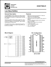 AV9179BF-01 datasheet: Low skew buffer AV9179BF-01