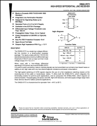 SN65LVDT2DBVT datasheet:  HIGH-SPEED DIFFERENTIAL LINE RECEIVER SN65LVDT2DBVT