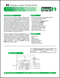 ILC5141 datasheet:  CMOS multilevel voltage detector ILC5141