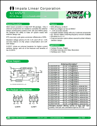 ILC6370CP-50 datasheet: 5.0V Step-up switching regulator with shutdown ILC6370CP-50