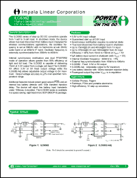 ILC6382CIP-50 datasheet: 5.0V 1-cell to 3 cell boost with true load disconnect ILC6382CIP-50