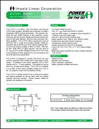 ILC7011C5-30 datasheet: 80mA SC70 ultra low noise CMOS RF-LDO regulator ILC7011C5-30