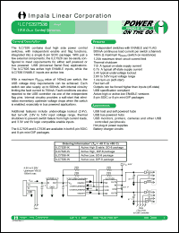 ILC7536-IK datasheet:  USB dual control switches ILC7536-IK