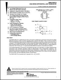 SN65LVDM176DGK datasheet:  HIGH SPEED DIFFERENTIAL MULTIPOINT TRANSCEIVER SN65LVDM176DGK