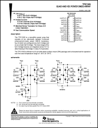 TPIC1505DW datasheet:  QUAD AND HEX POWER DMOS ARRAY TPIC1505DW