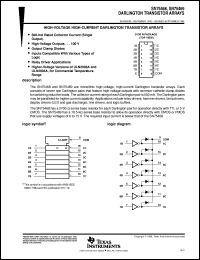 SN75469D datasheet:  HIGH-VOLTAGE, HIGH-CURRENT DARLINGTON TRANSISTOR ARRAYS SN75469D