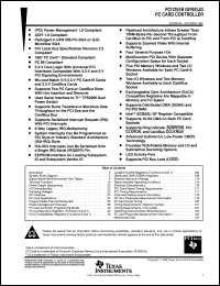 PCI1251BGFN datasheet:  PCI-TO-PCI CARD CONTROLLER PCI1251BGFN