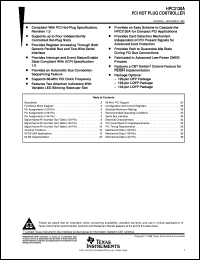 HPC3130APBM datasheet:  HOT PLUG CONTROLLER HPC3130APBM