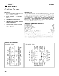 UC5181CQ datasheet:  HIGH SPEED SYNCHRONOUS OCTAL LINE RECEIVER UC5181CQ