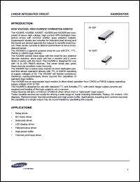 KA2656N datasheet: Linear integrated circuit. Input level PMOS KA2656N