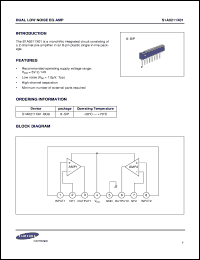 S1A0211X01-I0U0 datasheet: Dual low noise EQ AMP. Monolithic integrated circuit consisting of a 2-channel pre-ampliefier. S1A0211X01-I0U0