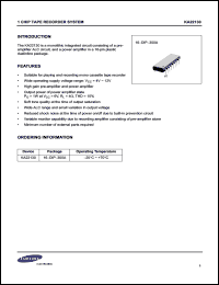 S1A2221A02-I0U0 datasheet: Dual low noise equalizer amplifier S1A2221A02-I0U0