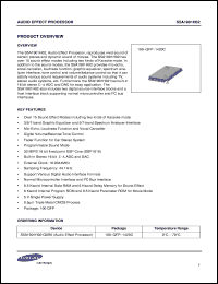 S5G9802X01-D0B0 datasheet: Infread remocon receiver S5G9802X01-D0B0