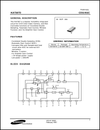 S1D2140B03-D0B0 datasheet: R/G/B video amplifier with OSD interface for monitors S1D2140B03-D0B0