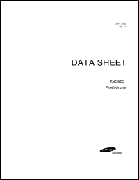 KB2514 datasheet: Deflection processor for multisync monitors KB2514