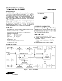 S1T2418G01-D0B0 datasheet: Tone ringer with bridge diode S1T2418G01-D0B0