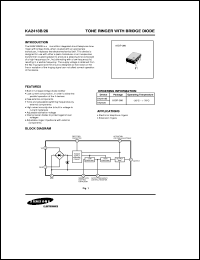 KS58555B datasheet: Universal 15 memory dialer KS58555B