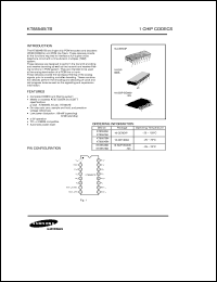 KS8701 datasheet: FLEX roaming decoder II data sheet.  supply voltage 1.8 V to 3.6 V, operating frequency 76.8kHz or 160 kHz KS8701