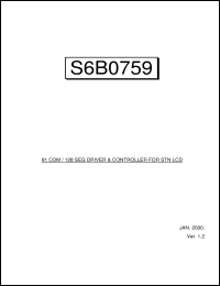 S6C0670 datasheet: 8 bit 384/402 channel TFT-LCD source driver S6C0670