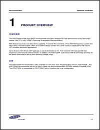 KS88C0916 datasheet: 8-bit single-chip CMOS  microcontroller. KS88C0916