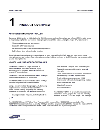 KS88C2148 datasheet: 8-bit single-chip CMOS  microcontroller. KS88C2148