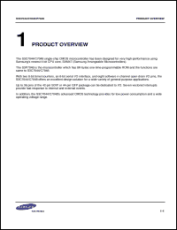 KS88C4616 datasheet: 8-bit single-chip CMOS  microcontroller. KS88C4616