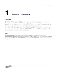 S3P8469 datasheet: 8-bit single-chip CMOS  microcontroller.OTP version S3P8469