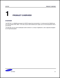 S3C8618 datasheet: 8-bit single-chip CMOS  microcontroller. OTP version S3C8618