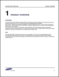 KS88C8424 datasheet: 8-bit single-chip CMOS  microcontroller. KS88C8424