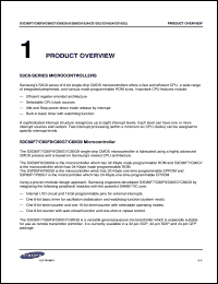 KS0118C datasheet: GENLOCK ADC KS0118C