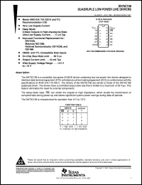 SN75C198D datasheet:  QUADRUPLE LOW-POWER LINE DRIVERS SN75C198D