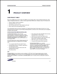 K4E170811D-B datasheet: 2M x 8 bit CMOS dynamic RAM with extended data out. Supply voltage 5V, 4K refresh cycle. K4E170811D-B