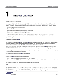 K4E660412D-JC/L datasheet: 16M x 4 bit CMOS dynamic RAM with extended data out. 3.3V, 8K refresh cycle. K4E660412D-JC/L