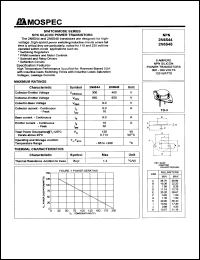 2N6545 datasheet: Switchmode series NPN silicon  power transistor 2N6545