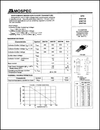 2N6738 datasheet: Silicon  power transistor 2N6738