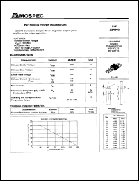 2SA940 datasheet: 1.5Ampere PNP silicon  power transistor 2SA940