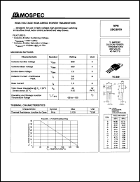 2SC2979 datasheet: 3Ampere  NPN silicon power transistor 2SC2979