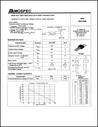 2SD1088 datasheet: 6Ampere high voltage darlington power transistor 2SD1088
