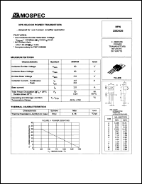 2SD526 datasheet: 4Ampere NPN silicon power transistor 2SD526