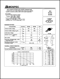 BUX84 datasheet: 2Ampere NPN  power transistor BUX84