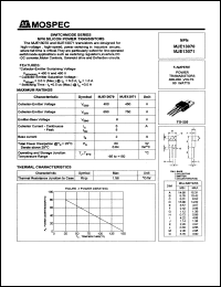 MJE13070 datasheet: 400V  switchmode series NPN power transistor MJE13070