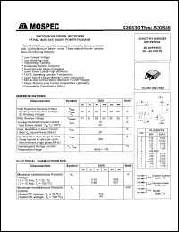 S20S30 datasheet: 30V switchmode power rectifier S20S30