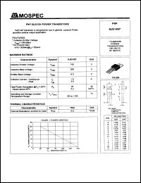 SJE1497 datasheet: 150V PNP silicon power transistor SJE1497