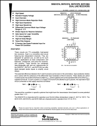 SN75108AD datasheet:  DUAL LINE RECEIVER SN75108AD