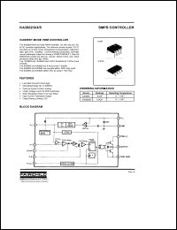 KA3885D datasheet: Current mode PWM controller KA3885D